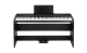 Korg B1 Deluxe digital piano including 3 pedal unit and stand.